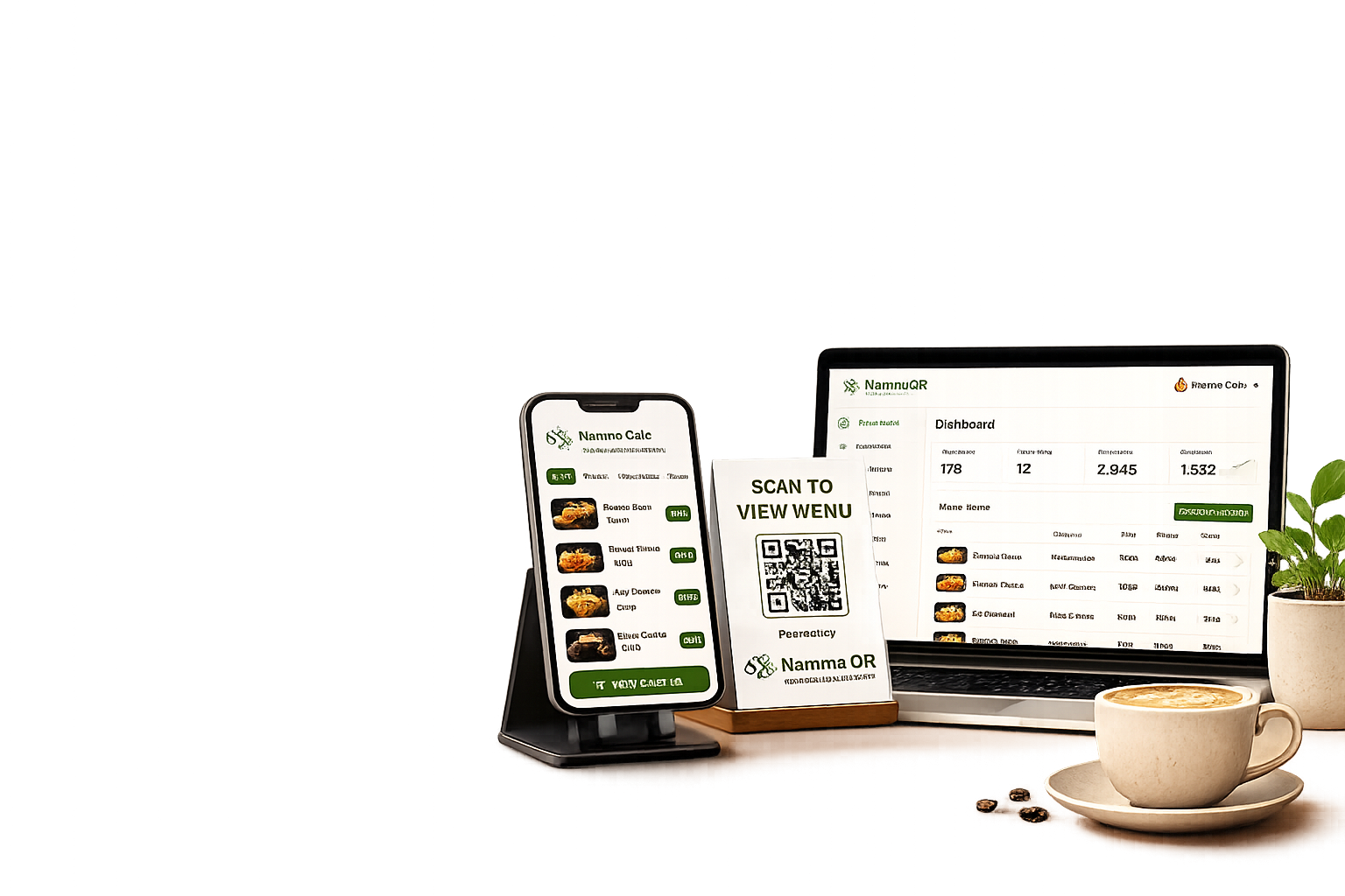 Namma QR - digital qr menu